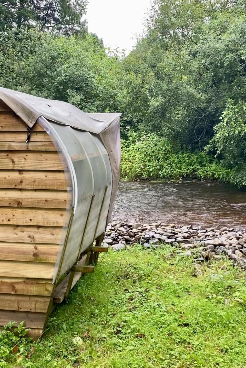 River View Glamping Hotell Llandovery Eksteriør bilde